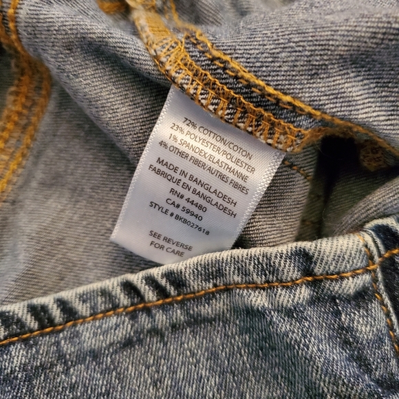 TINSELTOWN high rise flare blue jeans country concert 11x30 ripped denim bells - Picture 4 of 5